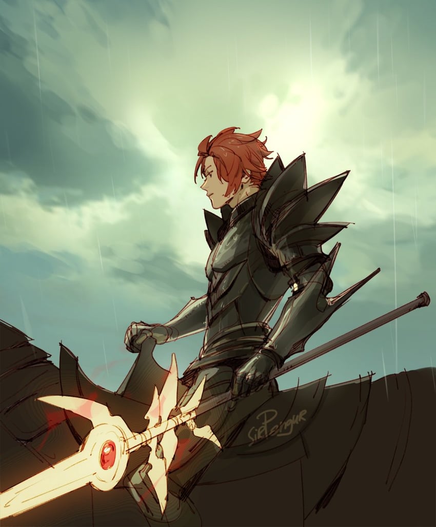 sylvain jose gautier (fire emblem and 1 more) drawn by nina_vakueva