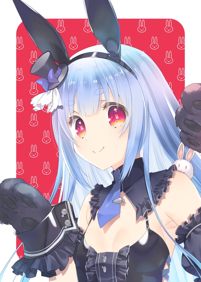 usada pekora and don-chan (hololive) drawn by mitsumi_misato
