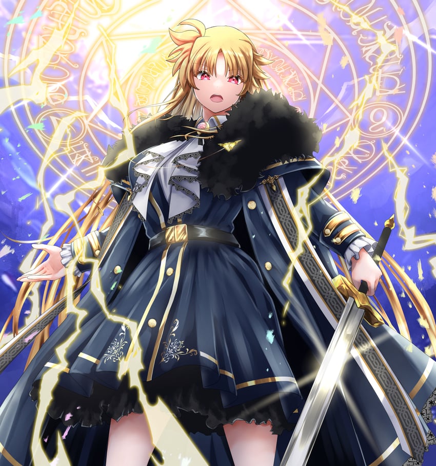 fate testarossa (lyrical nanoha and 1 more) drawn by sougetsu_izuki
