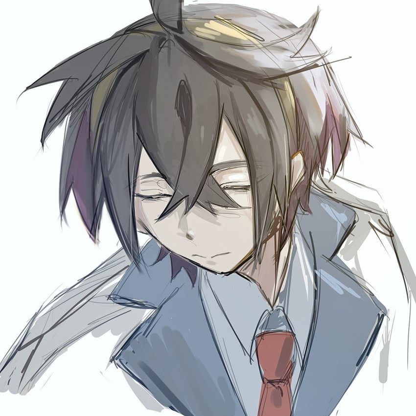 kieran (pokemon and 1 more) drawn by mone_(anemos)