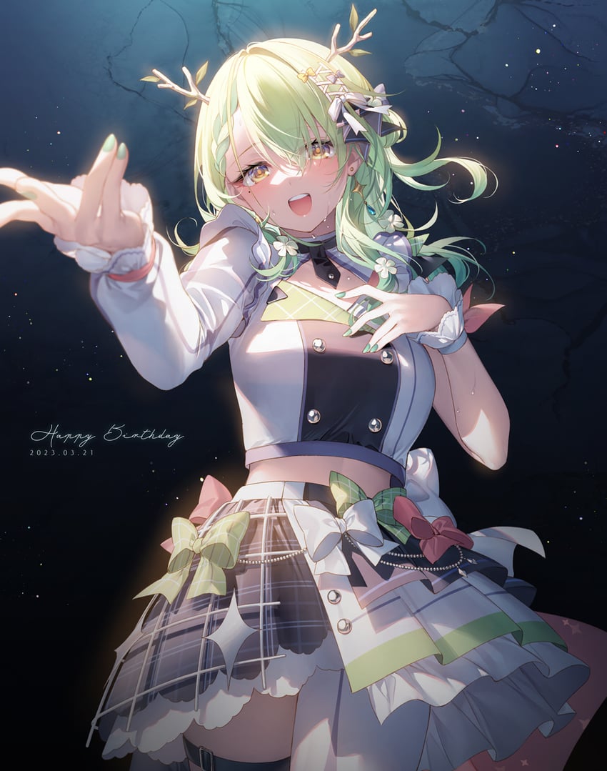 ceres fauna (hololive and 1 more) drawn by toosaka_asagi
