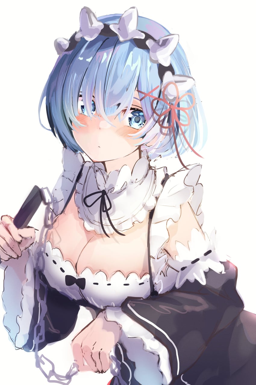rem (re:zero kara hajimeru isekai seikatsu) drawn by yuunamida_uyu