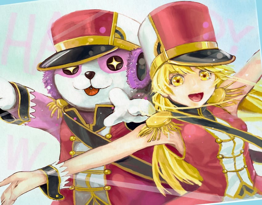 tsurumaki kokoro and michelle (bang dream!) drawn by kaminchu