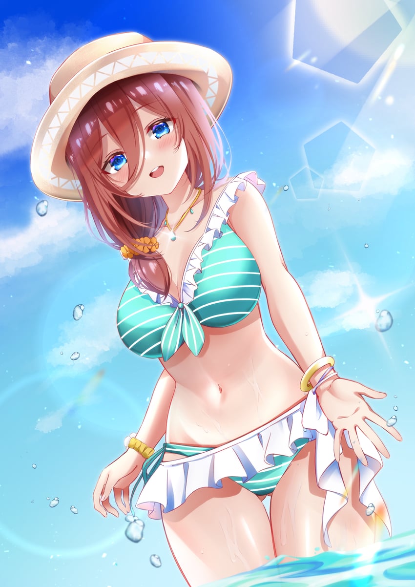 nakano miku (go-toubun no hanayome) drawn by hanakuma_mano