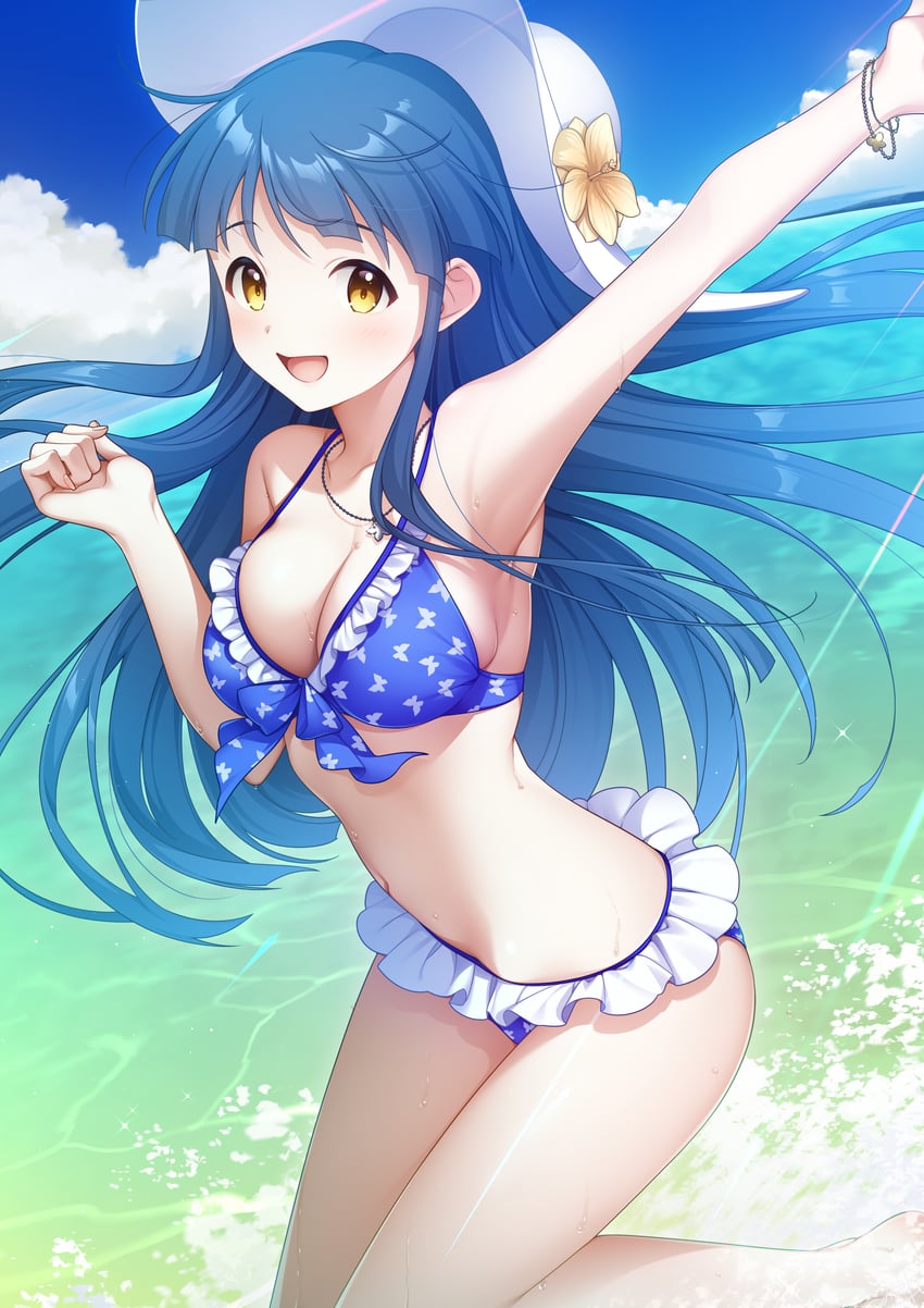 kitakami reika (idolmaster and 1 more) drawn by mikapoe