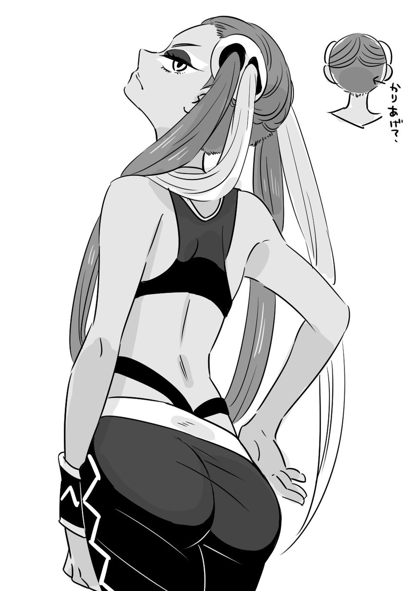 plumeria (pokemon and 1 more) drawn by amagaeru_(amapippi052525)