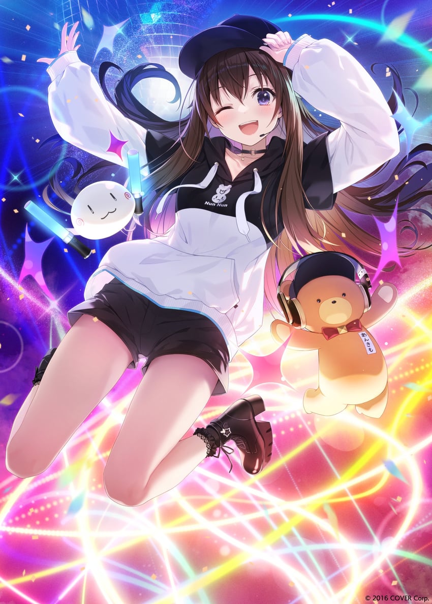 tokino sora, ankimo, and nun nun (hololive) drawn by amagai_tarou