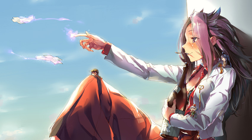 fairy, jun'you, type 99 dive bomber fairy, tenzan, and ryuusei (kantai collection) drawn by aida_takanobu