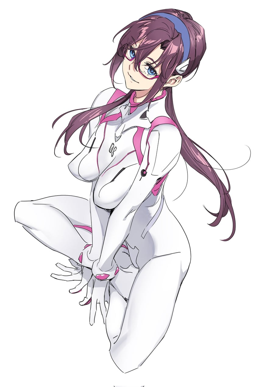 makinami mari illustrious (neon genesis evangelion and 2 more) drawn by nishieda