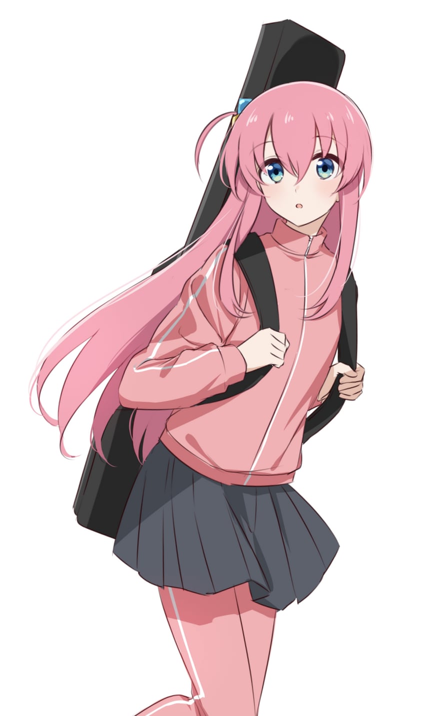 gotoh hitori (bocchi the rock!) drawn by nemu_mohu