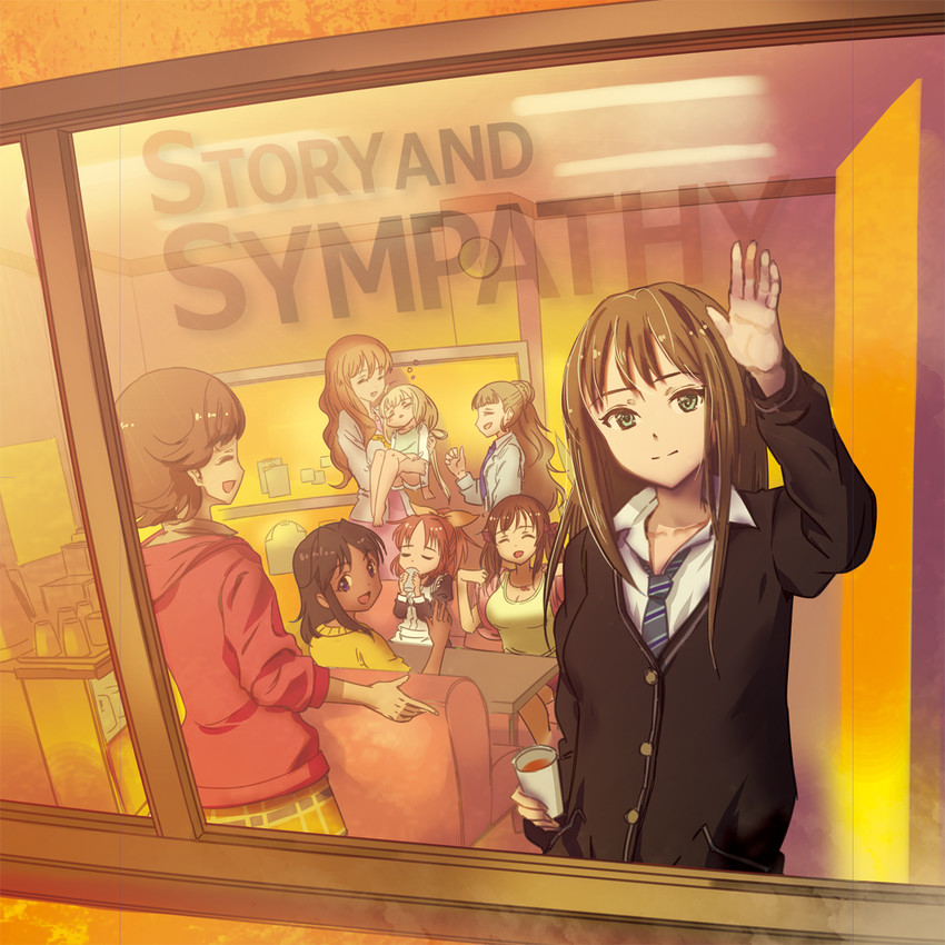 shibuya rin, futaba anzu, honda mio, moroboshi kirari, kamiya nao, and 3 more (idolmaster and 1 more) drawn by icirou