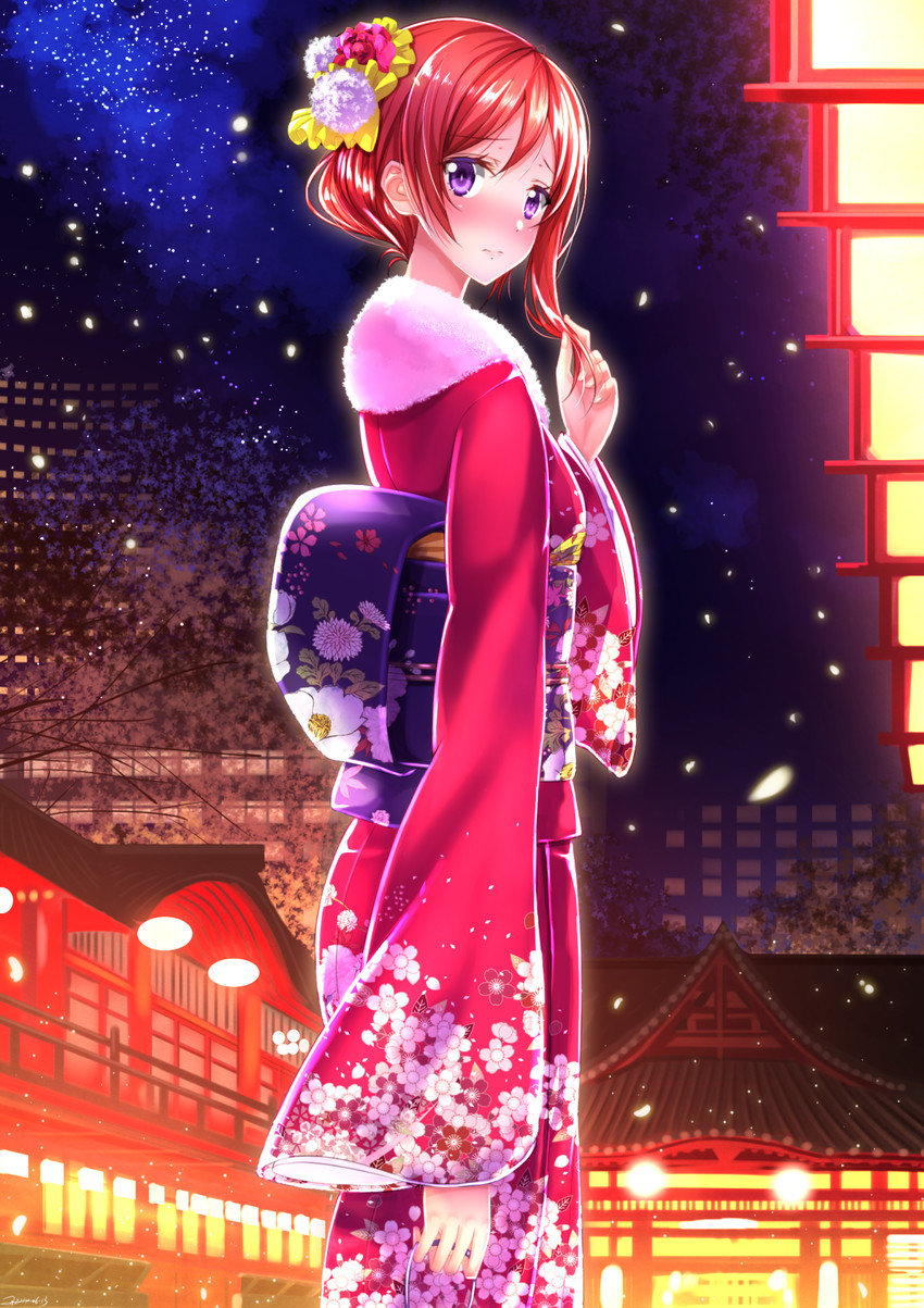 nishikino maki (love live! and 1 more) drawn by swordsouls