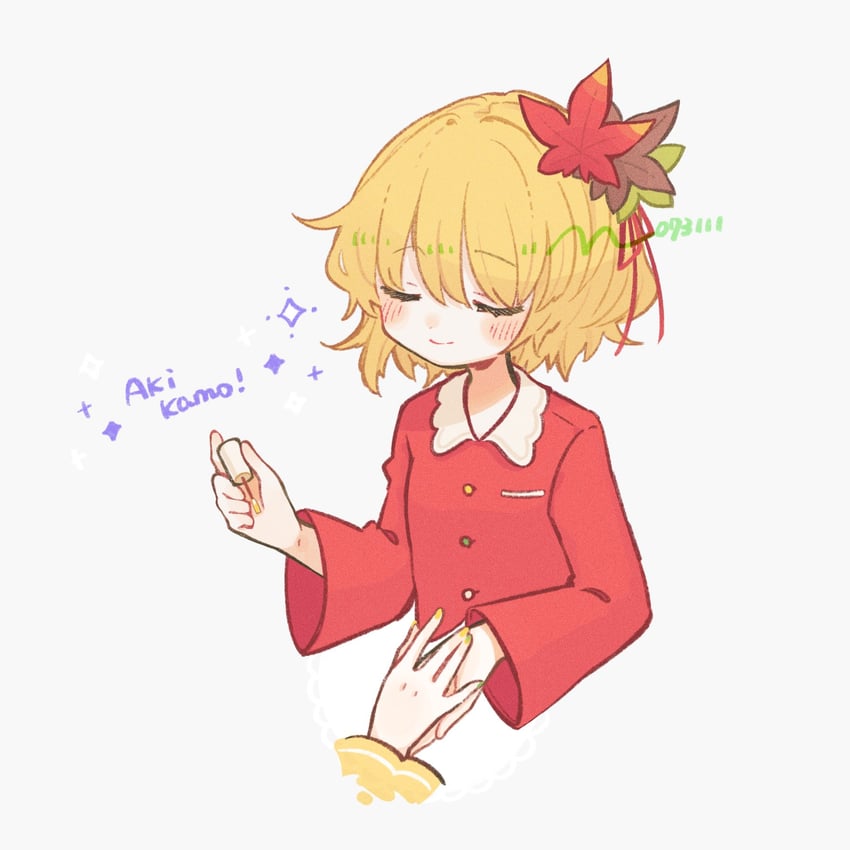 aki minoriko and aki shizuha (touhou) drawn by m_(m073111)