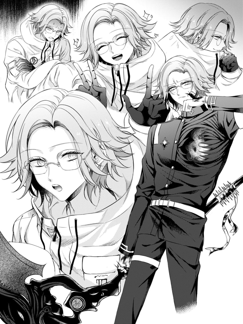 aotsuki eito (the hundred line -last defense academy-) drawn by mizunana_(mizuasagi)