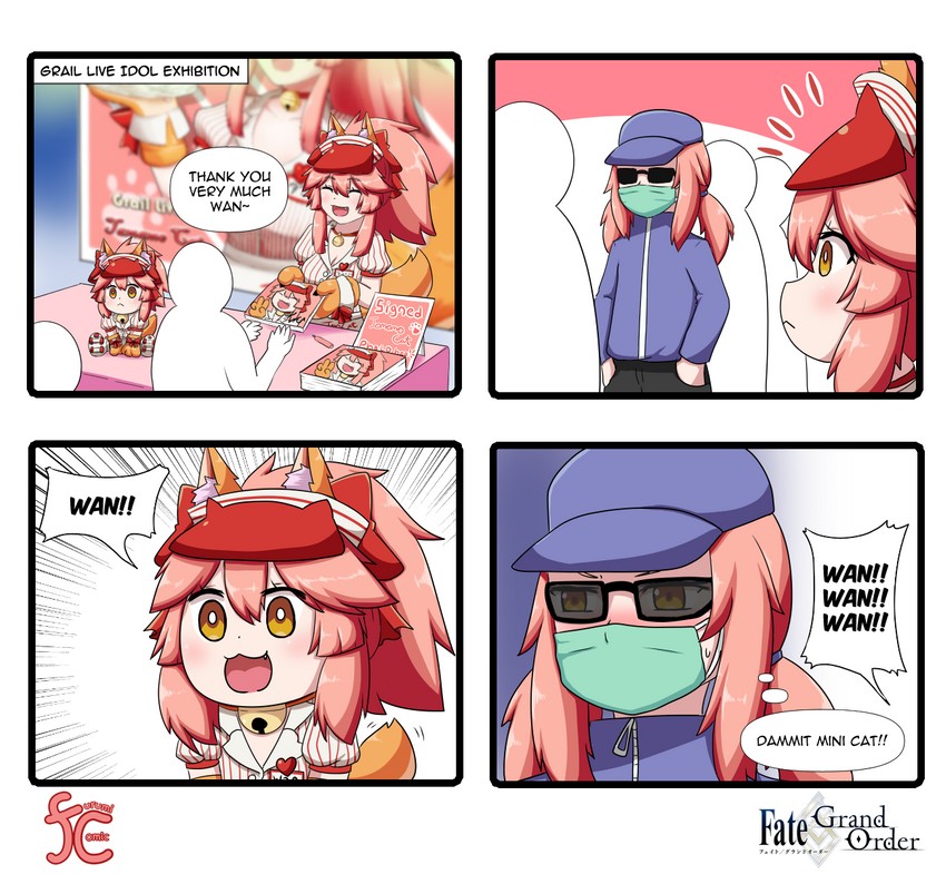 tamamo, tamamo no mae, and tamamo cat (fate and 2 more) drawn by keita_naruzawa