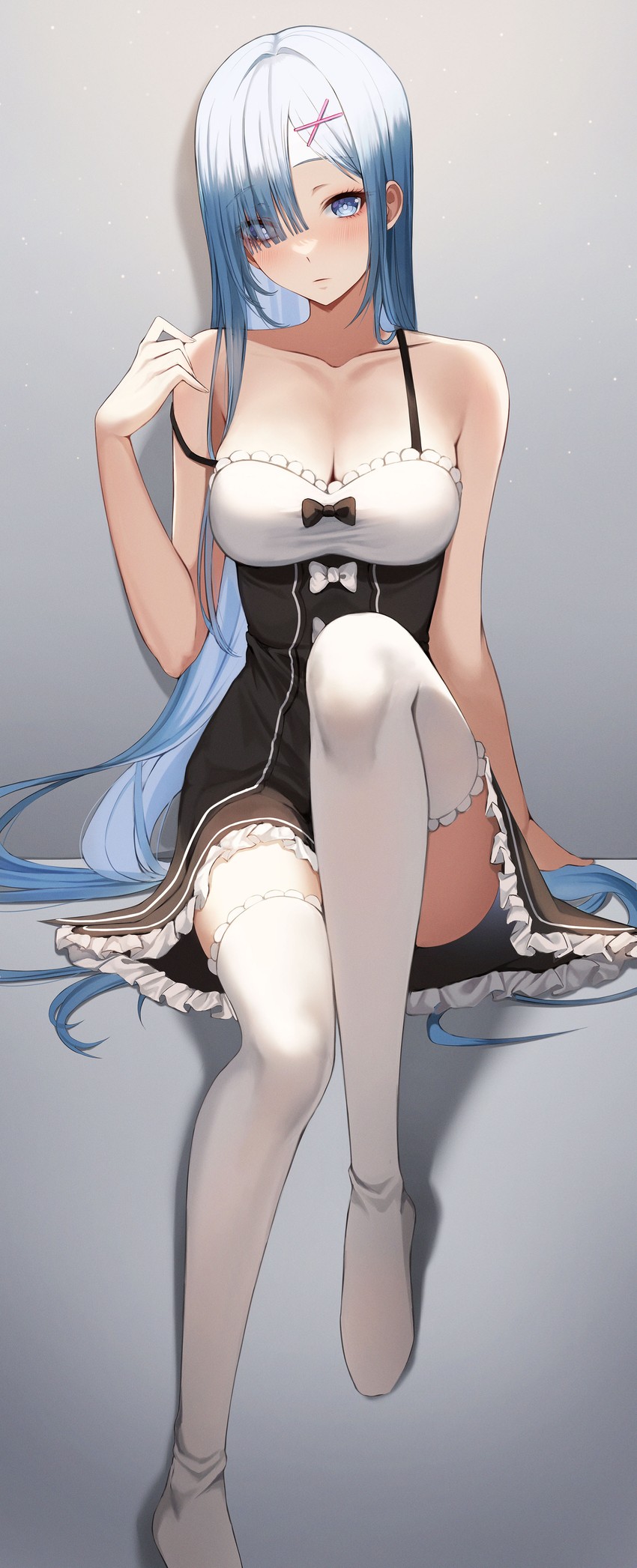 rem (re:zero kara hajimeru isekai seikatsu) drawn by mohaka_(m_0haka)