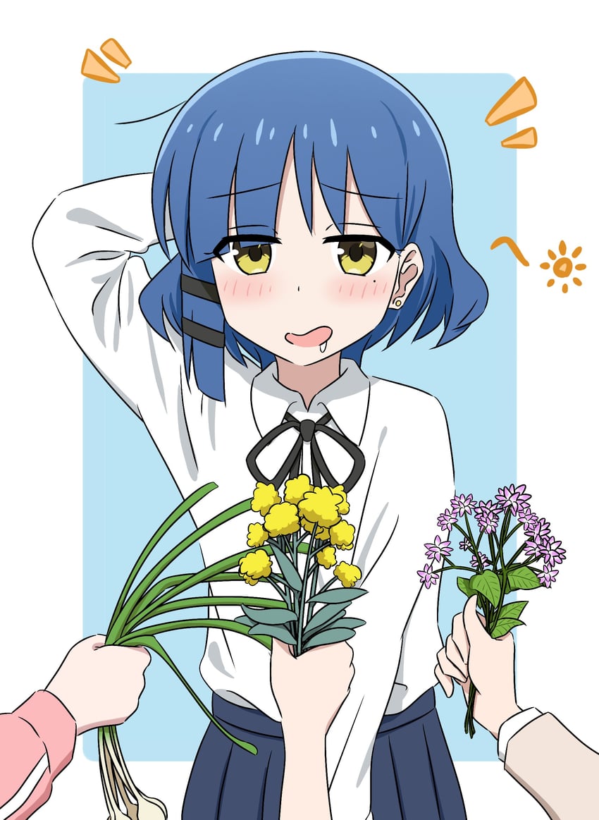 gotoh hitori, kita ikuyo, ijichi nijika, and yamada ryo (bocchi the rock!) drawn by mayo_(oekaki_bibbi)