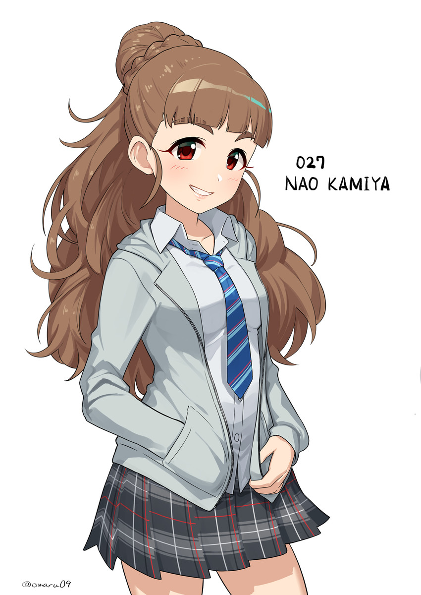 kamiya nao (idolmaster and 1 more) drawn by omaru_gyuunyuu