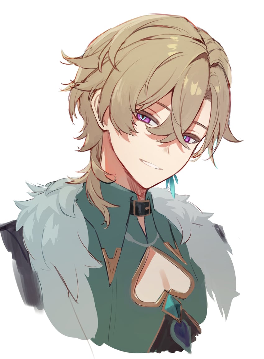 aventurine (honkai and 1 more) drawn by yonaga_tsuki25
