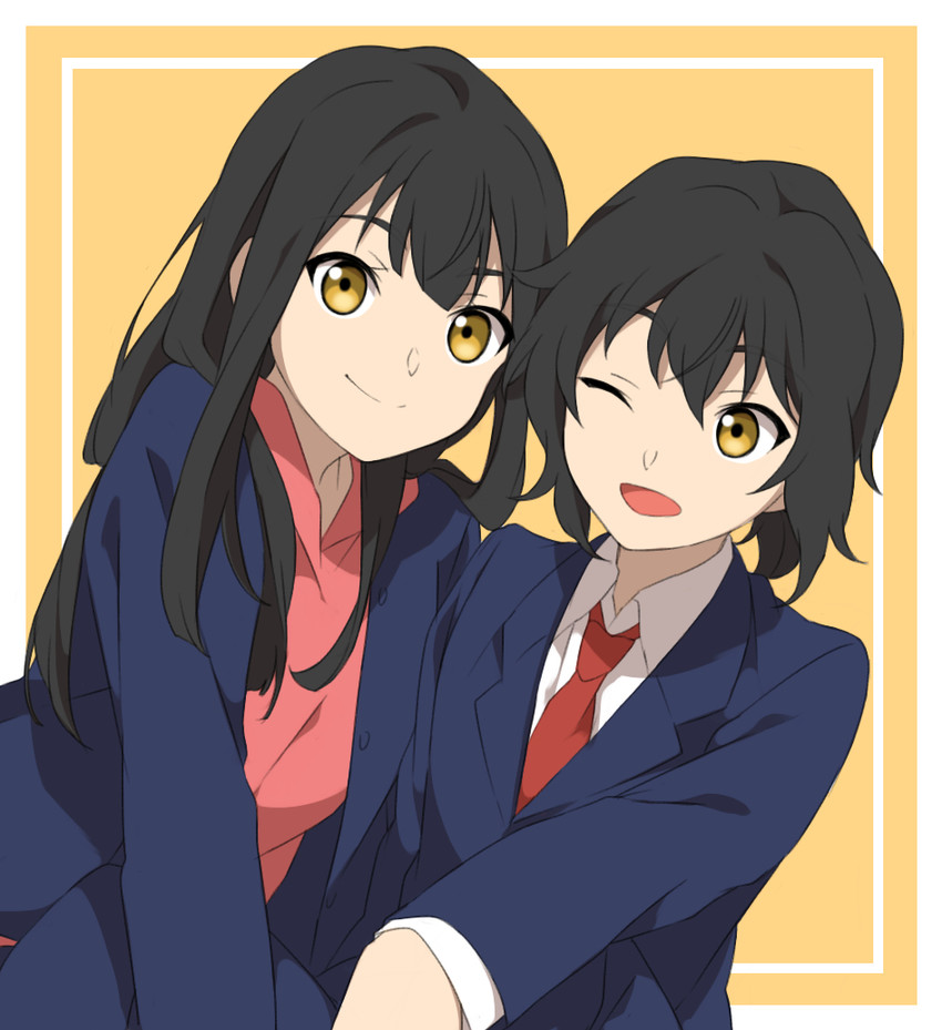 kurebayashi yuzuki and kurebayashi kazuki (wixoss and 1 more) drawn by sekina