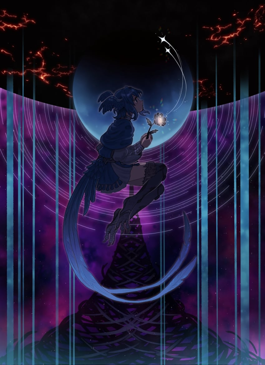 meteion (final fantasy and 1 more) drawn by zerosshadows
