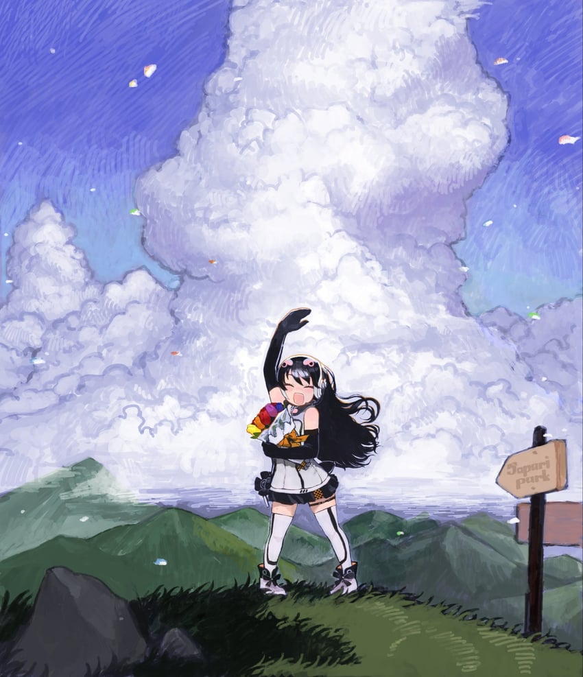 african penguin (kemono friends and 1 more) drawn by handsdsds