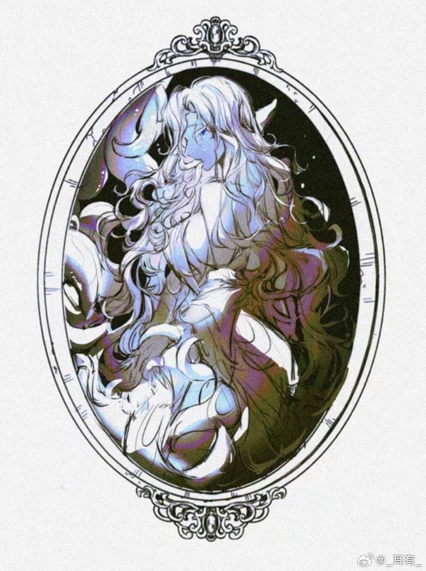 ivory wraith (degrees of lewdity) drawn by eryou_(weibo_6985901373)