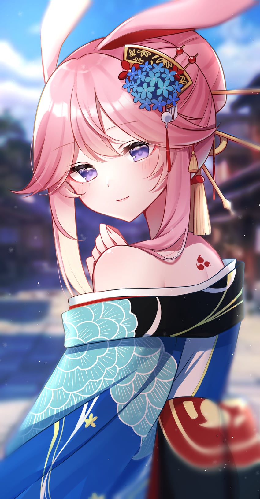 yae sakura (honkai and 1 more) drawn by yukki_0125