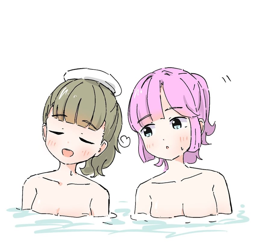 anyoji hime and kachimachi kosuzu (love live! and 1 more) drawn by tazaki_masanobu