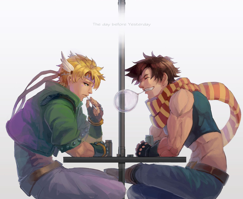 joseph joestar and caesar anthonio zeppeli (jojo no kimyou na bouken and 1 more) drawn by za_tatsumi