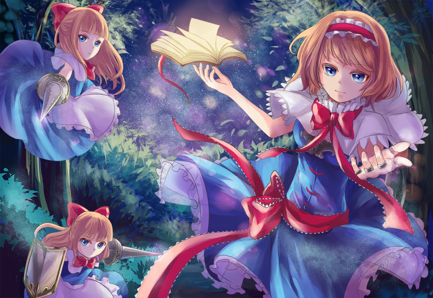 alice margatroid and shanghai doll (touhou) drawn by asiya_(joey26504)