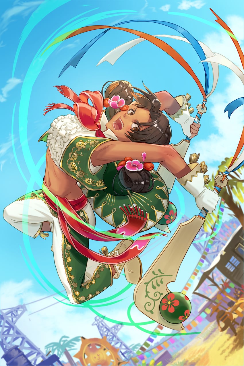 lily hawk (street fighter and 1 more) drawn by tzchianh83105