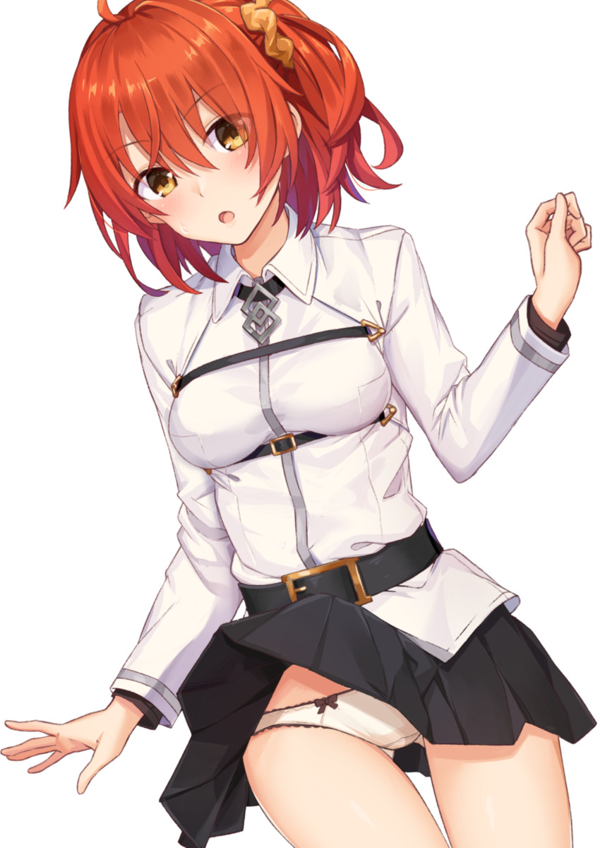 fujimaru ritsuka (fate and 1 more) drawn by shuutou_haruka