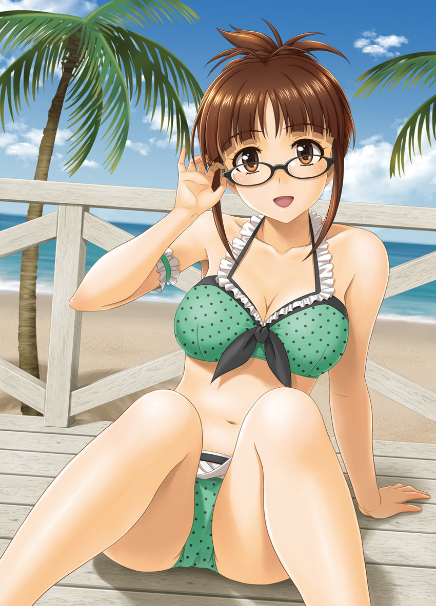 akizuki ritsuko (idolmaster) drawn by hida_tatsuo