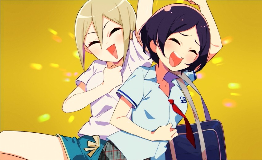 hayami kanade and shiomi syuko (idolmaster and 2 more) drawn by usadaex