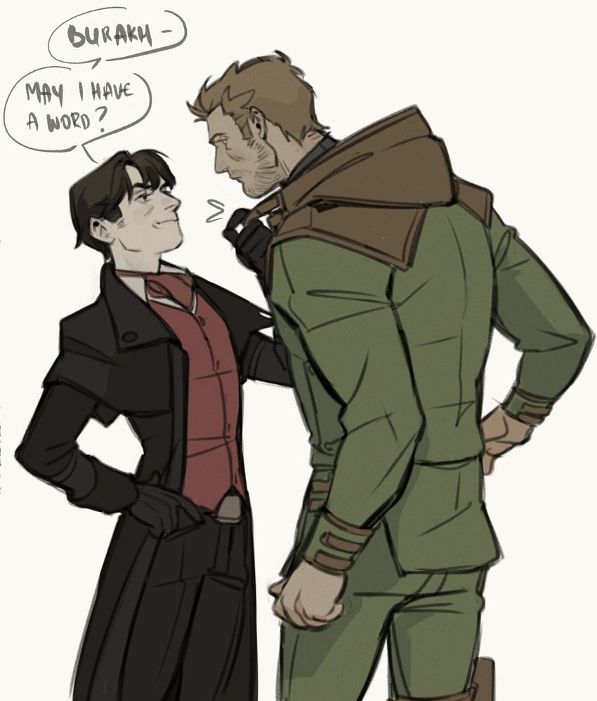 artemy burakh and daniil dankovsky (pathologic and 1 more) drawn by awetfrog