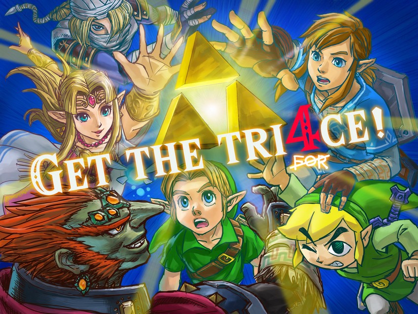 link, princess zelda, toon link, ganondorf, young link, and 2 more (the legend of zelda and 6 more)