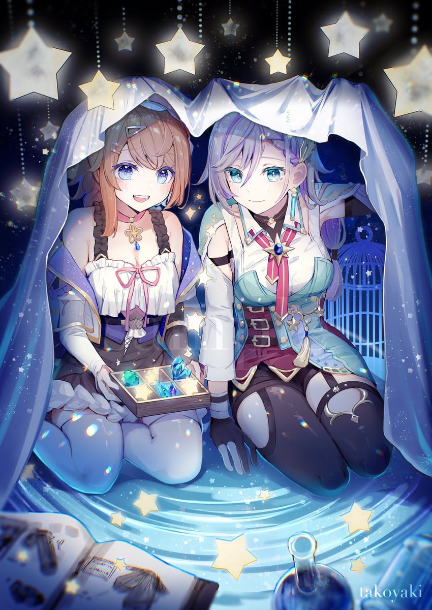 resna sternenlicht and valeria (atelier and 1 more) drawn by hitoba