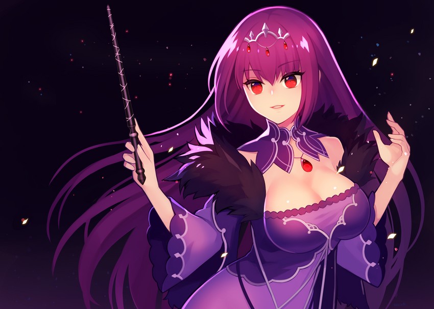 scathach and scathach skadi (fate and 1 more) drawn by kari_(hotaru_kago)