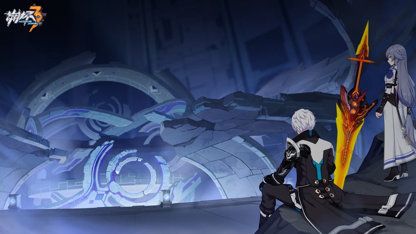 fu hua and kevin kaslana (honkai and 1 more)