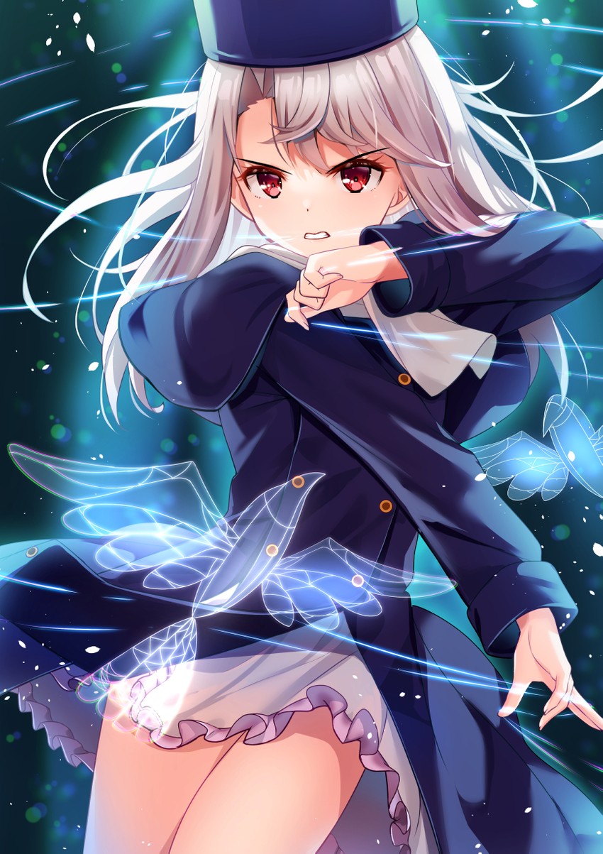 illyasviel von einzbern (fate and 1 more) drawn by yan_(nicknikg)