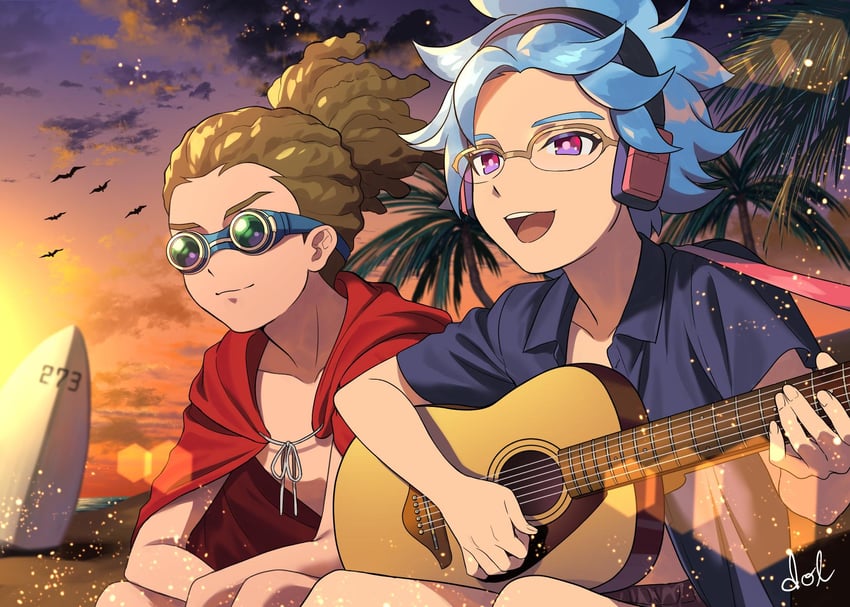 kidou yuuto and otomura gakuya (inazuma eleven) drawn by dolustoy