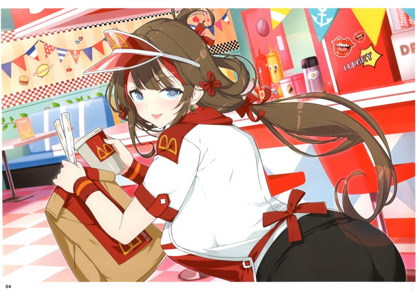 toki (senran kagura and 1 more) drawn by yaegashi_nan
