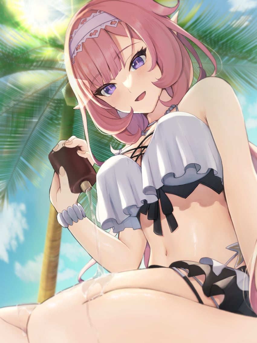 elysia (honkai and 1 more) drawn by ura_(hamburg_oniku)