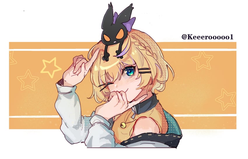 millie parfait and lucie (nijisanji and 1 more) drawn by xiongbingbisata