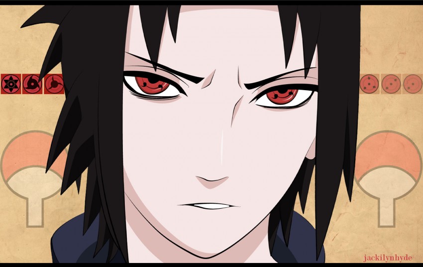 uchiha sasuke (naruto and 1 more) drawn by jackilynhyde and kishimoto_masashi