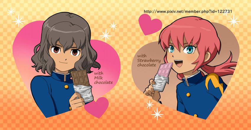 kirino ranmaru and shindou takuto (inazuma eleven and 1 more) drawn by mizuhara_aki