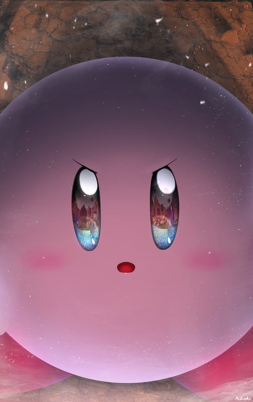 kirby (kirby and 1 more) drawn by kashu_(hizake)