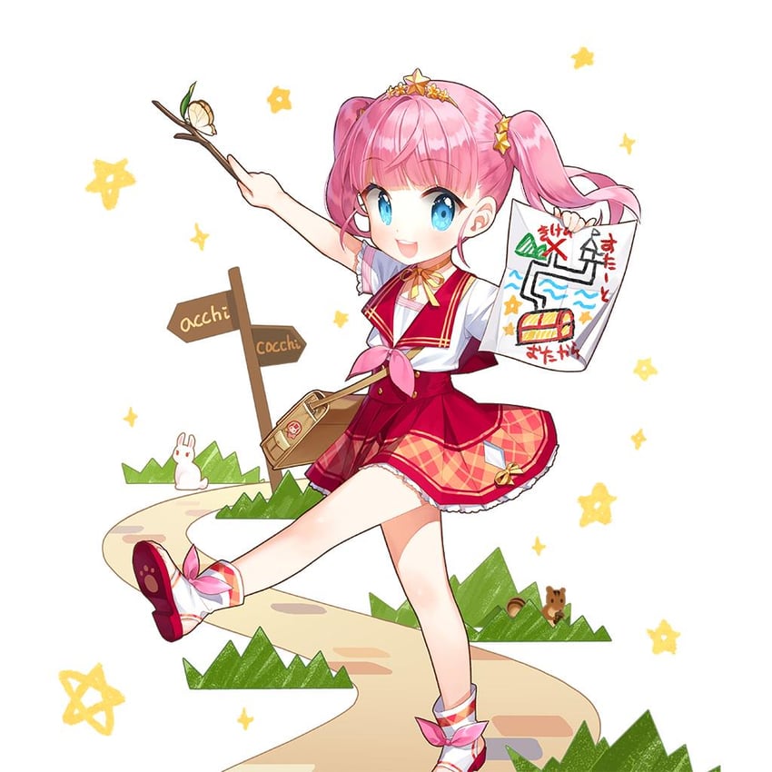 akane garnet (uchi no hime-sama ga ichiban kawaii) drawn by salt_(salty)
