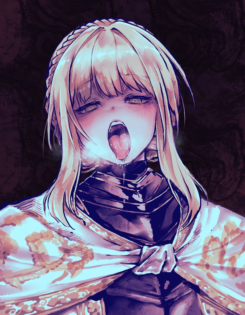 needle knight leda (elden ring and 1 more) drawn by xoo_(pixiv_100957810)